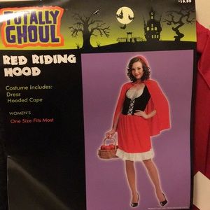 Little red riding hood Halloween costume